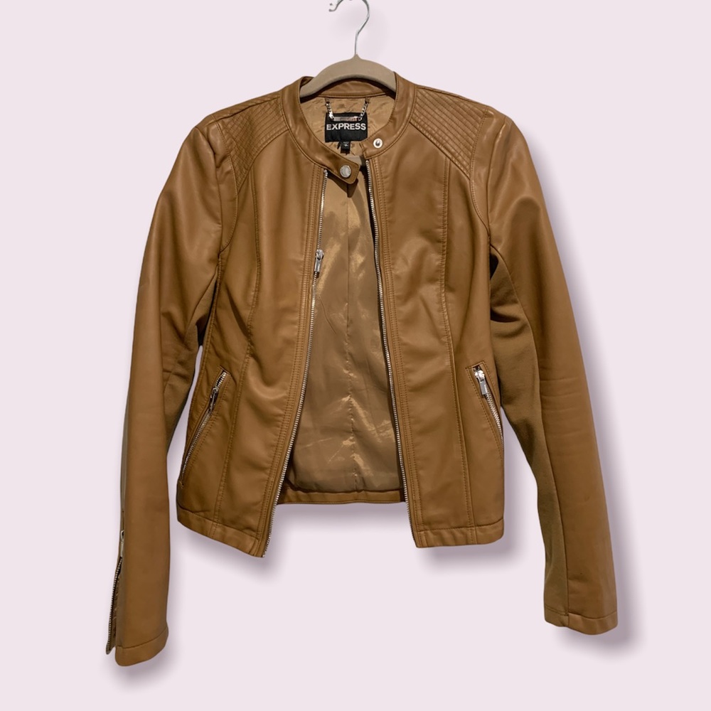 Express Faux Leather Jacket